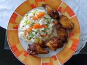 Schmal Hans 3 - Gemüsereis mit Chicken - Wings - Rezept