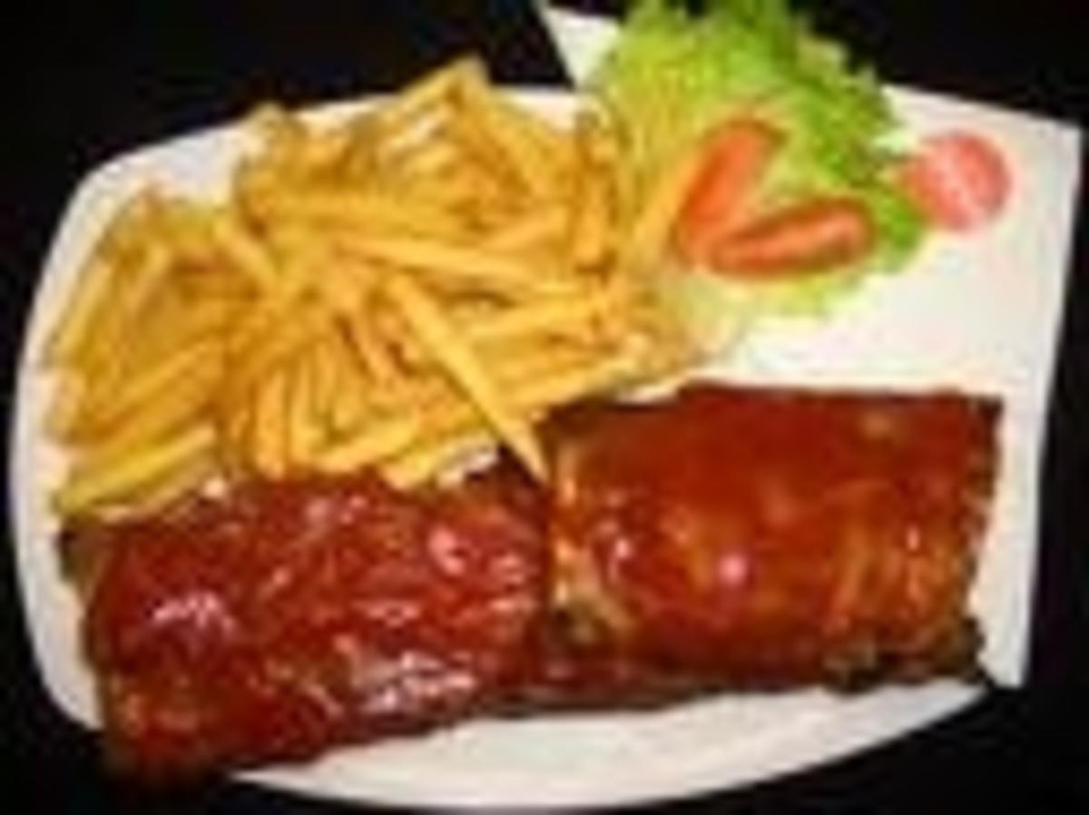 Spareribs The american way-wenn man viel zeit zum grillen hat kann man
sich das vorkochen sparen- - Rezept von padi24