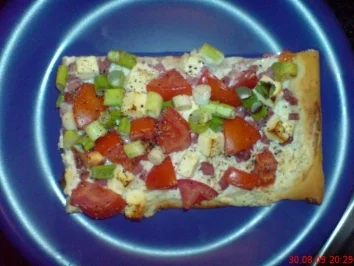 Rezept: Pizza nochmal anders! Pizza nochmal anders! - Rezept