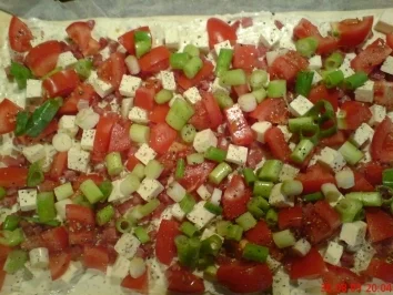 Rezept: Pizza nochmal anders! Bild Nr. 3 Pizza nochmal anders! - Rezept - Bild Nr. 3