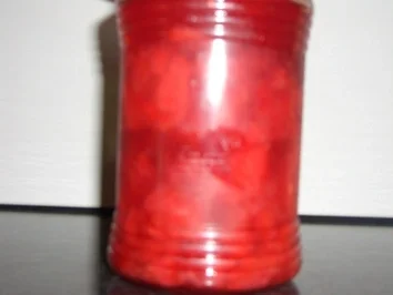 Aufstriche : Erdbeermarmelade mit Mozartkugeln - Rezept - Bild Nr. 2