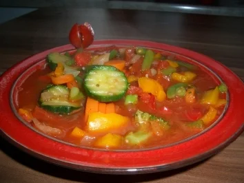 Minestrone - schnell und einfach - Rezept