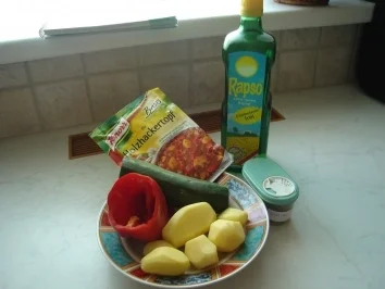 Mediterraner Kartoffel-Gemüseeintopf - Rezept