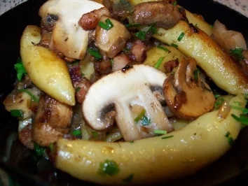 Schupfnudel-Pilzpfännchen - Rezept - Bild Nr. 2