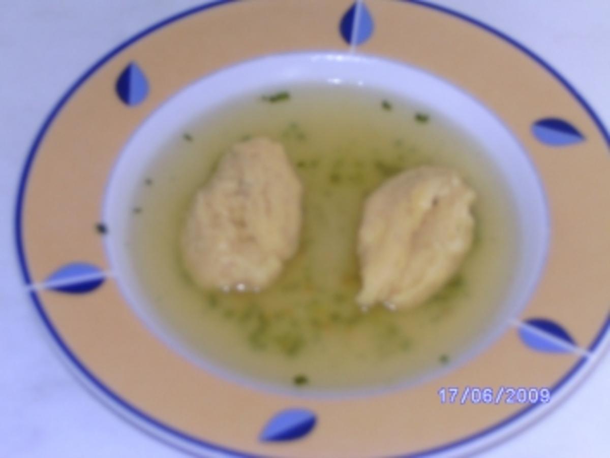 Bilder für Schwämmchen - Feine Suppeneinlage - Rezept