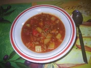 Eintopf - Ungarischer Hackeintopf - Rezept