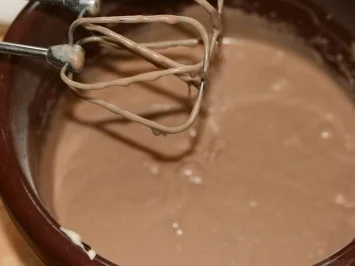 Rezept: Schoko Muffin mit Philadelphia Füllung Bild Nr. 3 Schoko Muffin mit Philadelphia Füllung - Rezept - Bild Nr. 3