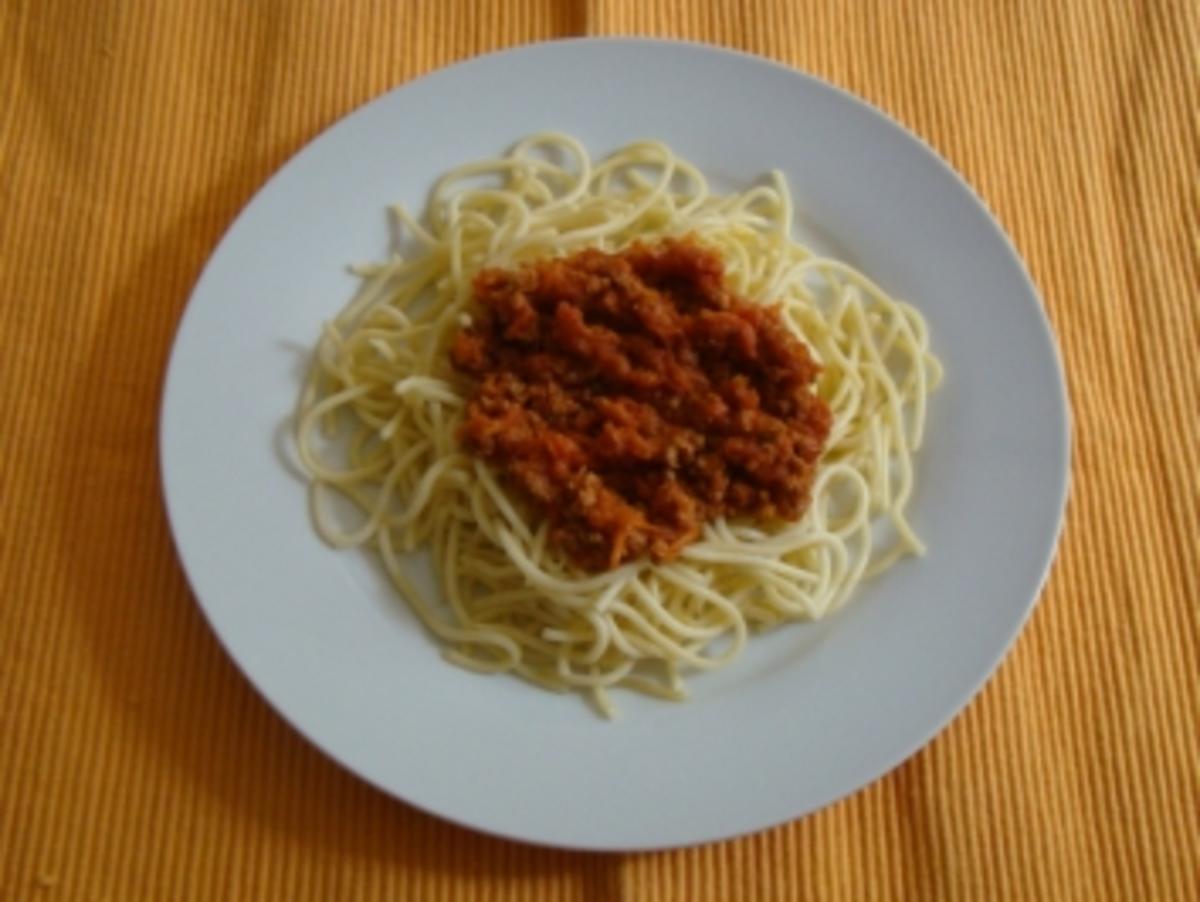 Spaghetti bolognese - Rezept