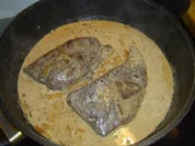 Leber an Calvadossahne - Rezept