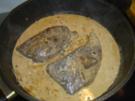 Leber an Calvadossahne - Rezept
