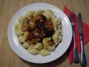 Nudeln mit Backobst - Rezept