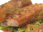 Kassler mit Zitronen-Bohnen-Ragout - Rezept