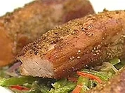 Kassler mit Zitronen-Bohnen-Ragout - Rezept