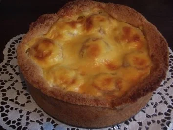 Rezept: Apfel-Puddingkuchen Apfel-Puddingkuchen - Rezept