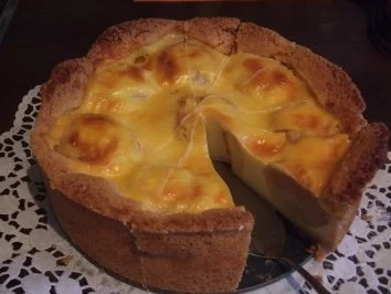 Rezept: Apfel-Puddingkuchen Bild Nr. 2 Apfel-Puddingkuchen - Rezept - Bild Nr. 2