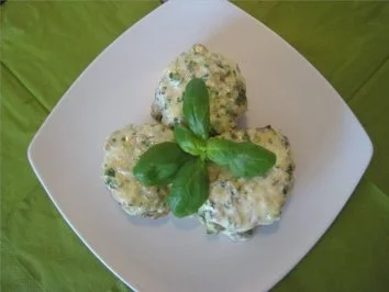 ** Snacks & Quickies ** Überbackene Champignonköpfe - Rezept