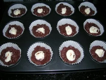 Schoko-Schicht-Muffins - Rezept - Bild Nr. 4