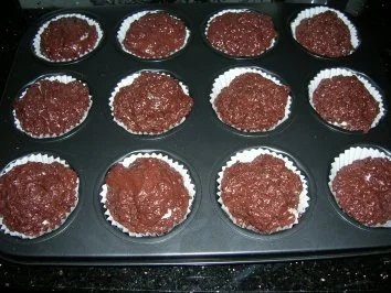 Schoko-Schicht-Muffins - Rezept - Bild Nr. 5