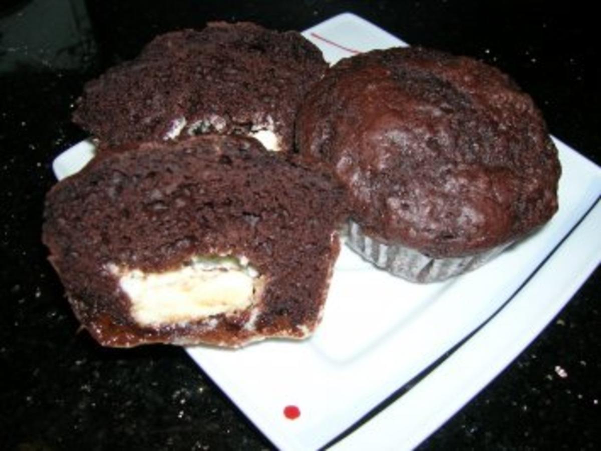 Bilder für Schoko-Schicht-Muffins Rezept