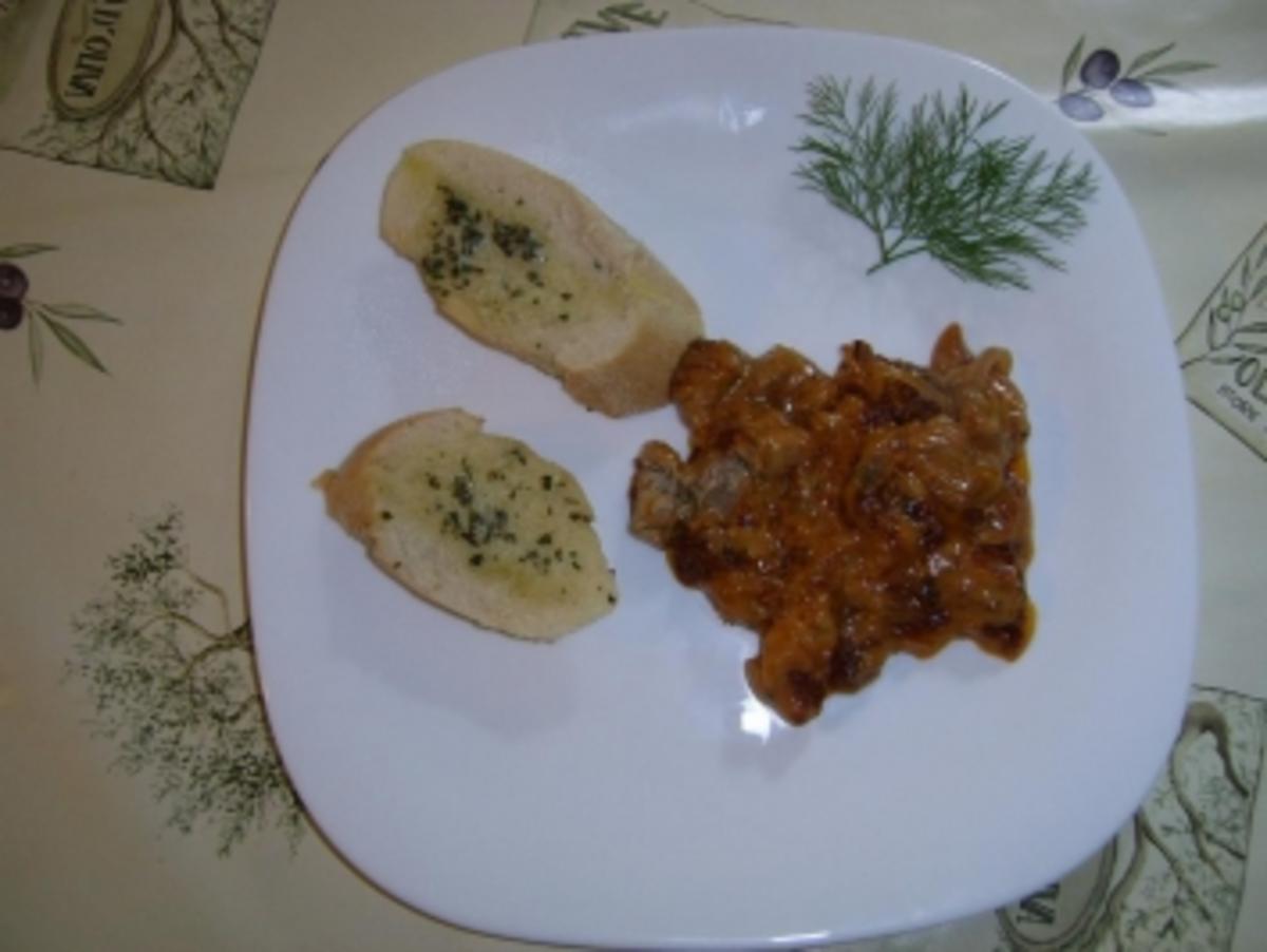 Bilder für Dillgeschnetzteltes an Sahnesauce - Rezept