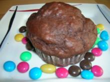 Brownie-Muffins - Rezept