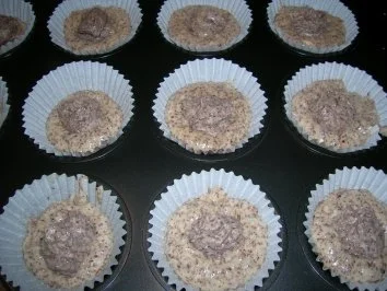 Rezept: Schoko-Minz-Muffins Bild Nr. 3 Schoko-Minz-Muffins - Rezept - Bild Nr. 3