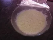 Eiweiß-Pistazien-Pudding - Rezept