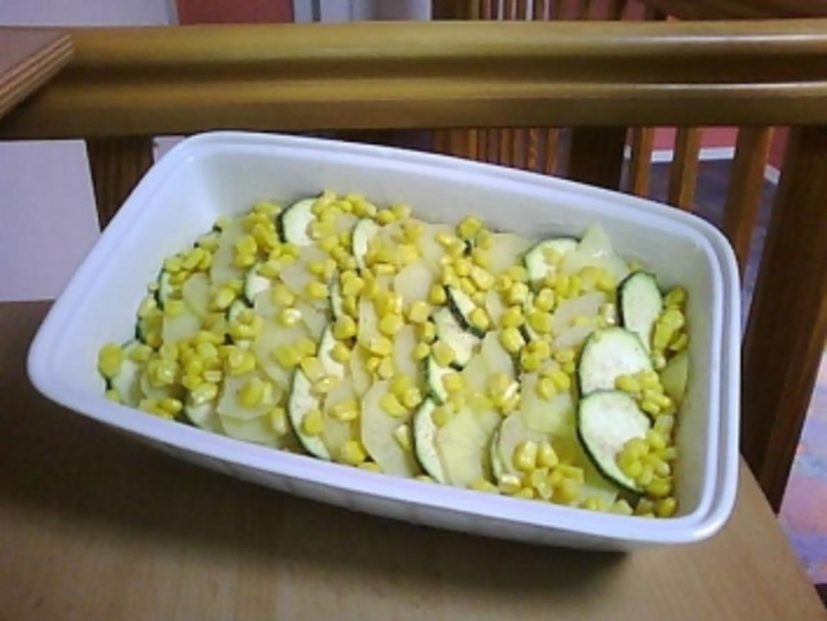 Zucchini-Kartoffelauflauf - Rezept - Bild Nr. 2
