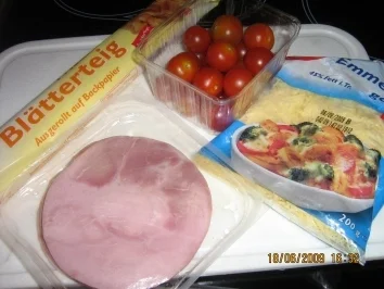 Rezept: Käse-Schinken-Taschen Bild Nr. 2 Käse-Schinken-Taschen - Rezept - Bild Nr. 2