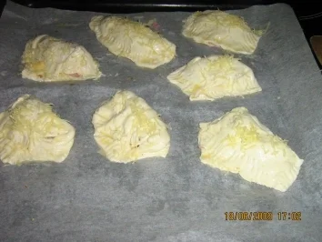 Rezept: Käse-Schinken-Taschen Bild Nr. 4 Käse-Schinken-Taschen - Rezept - Bild Nr. 4