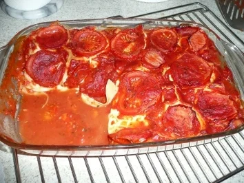Sommerliche  Tomatenlasagne - Rezept - Bild Nr. 2