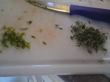 Frischkäse Muffin mit Paprika und Zwiebeln - Rezept - Bild Nr. 4