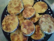 Rezept: Auberginen in Parmesanhรผlle Auberginen in Parmesanhรผlle - Rezept