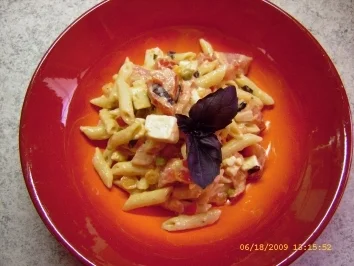Gemüsepasta mit Feta - Rezept - Bild Nr. 3