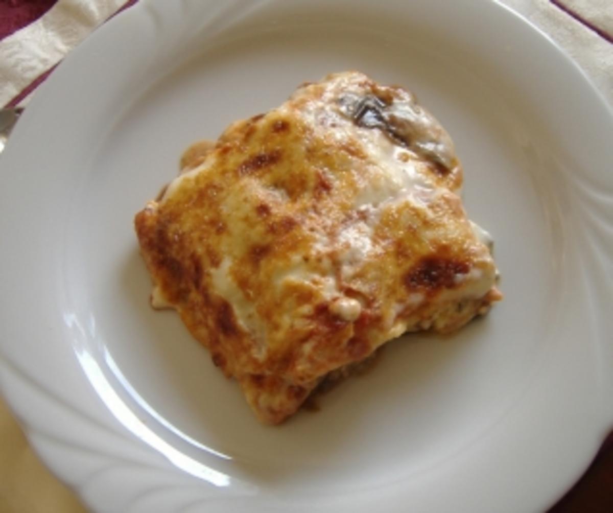 Bilder für Lasagne von Auberginen und Tomate - Rezept