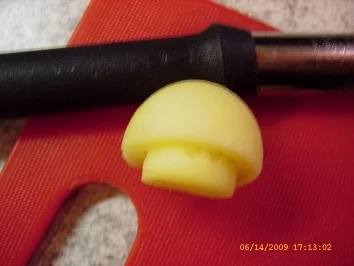 Kartoffelpilze an Minischnitzeln und Rotkraut - Rezept - Bild Nr. 21