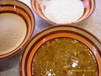 Kartoffelpilze an Minischnitzeln und Rotkraut - Rezept - Bild Nr. 11