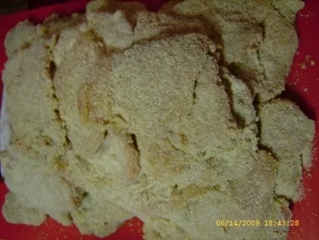 Kartoffelpilze an Minischnitzeln und Rotkraut - Rezept - Bild Nr. 15