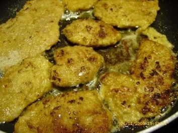 Kartoffelpilze an Minischnitzeln und Rotkraut - Rezept - Bild Nr. 28