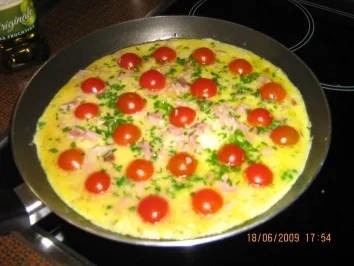 Herzhafte Eierpfanne mit Tomätchen - Rezept - Bild Nr. 6