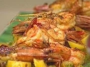 Kartoffelsalat mit Garnelen - Rezept