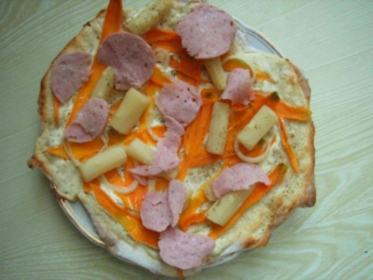 Pizza: Ciabatta ala Pizzala - Rezept