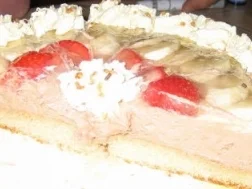 Bananen-Erdbeertorte - Rezept - Bild Nr. 2