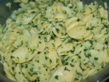 Kartoffelsalat mit leckerem RucolaDressing - Rezept