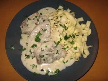 Knoblauchschnitzel - Rezept