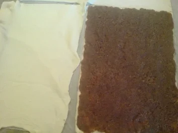 Rezept: Nuss-Blätterteig-Stangen Bild Nr. 2 Nuss-Blätterteig-Stangen - Rezept - Bild Nr. 2