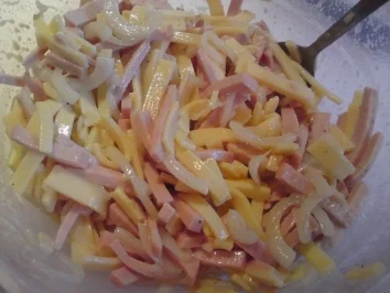 Käse-Wurst--Salat - Rezept - Bild Nr. 5