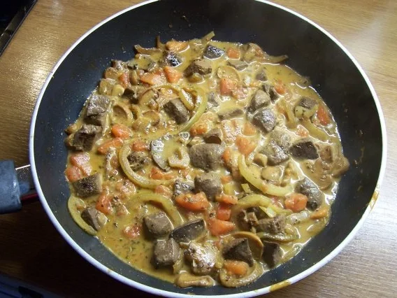 Champignon-Leber-Pfanne - Rezept - Bild Nr. 3