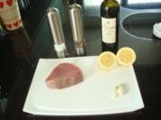 TUNFISCH-TATAR  TRIFFT FELDSALAT - Rezept