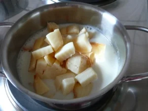 Rezept: Fussili mit Käse-Kräuter-Tomaten-Sosse Bild Nr. 4 Fussili mit Käse-Kräuter-Tomaten-Sosse - Rezept - Bild Nr. 4